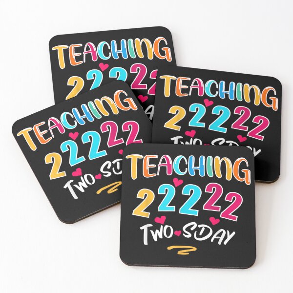 Item preview, Teaching twosday tuesday february 2-22-22 22nd February 2022 designed and sold by Galkinanastasia.