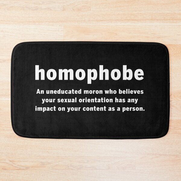 Artikelvorschau, LGBT Ally Homophobe Definition entworfen und verkauft von skeierleber4327.