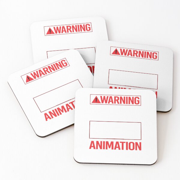 Item preview, Red Warning Animation  designed and sold by eramiahima.