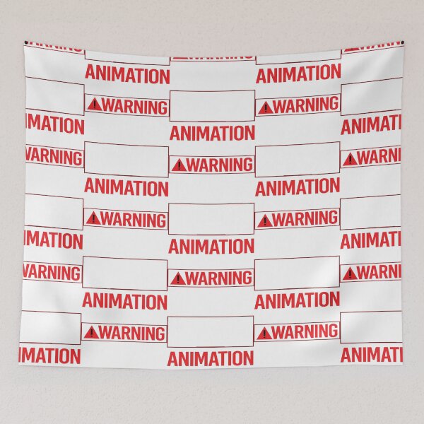 Item preview, Red Warning Animation  designed and sold by eramiahima.
