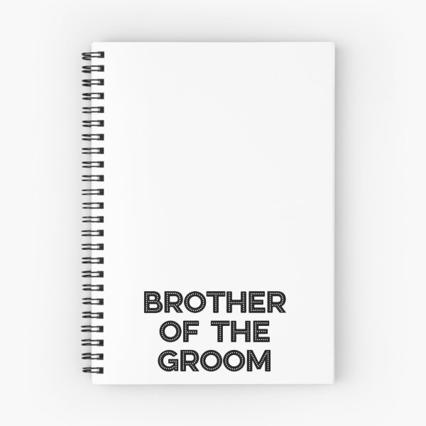 Item preview, Brother of the Groom - escritura contemporánea divertida designed and sold by hardscuffle.