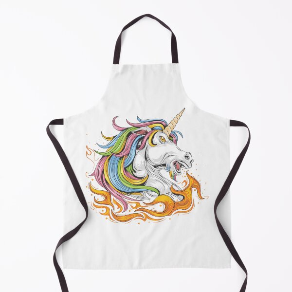 Item preview, Unicorn Rainbow With Fire designed and sold by Osbrewajki.