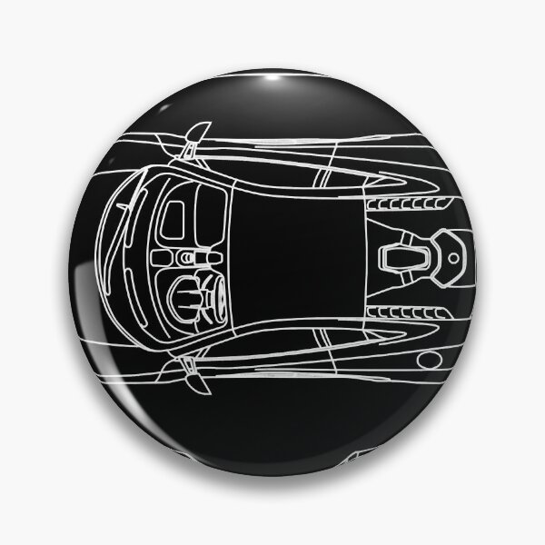 Item preview, The MP4-12C Blueprint Classic T-Shirt.png designed and sold by LisaAnge.