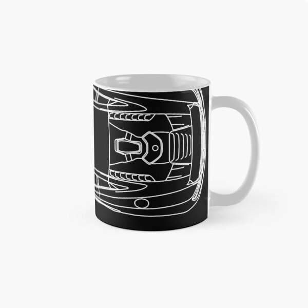 Item preview, The MP4-12C Blueprint Classic T-Shirt.png designed and sold by LisaAnge.