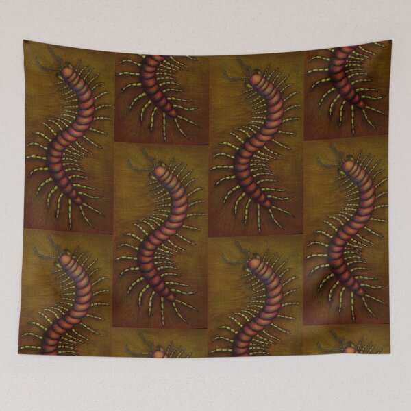 Item preview, Centipede in warm tone designed and sold by eldergrape.