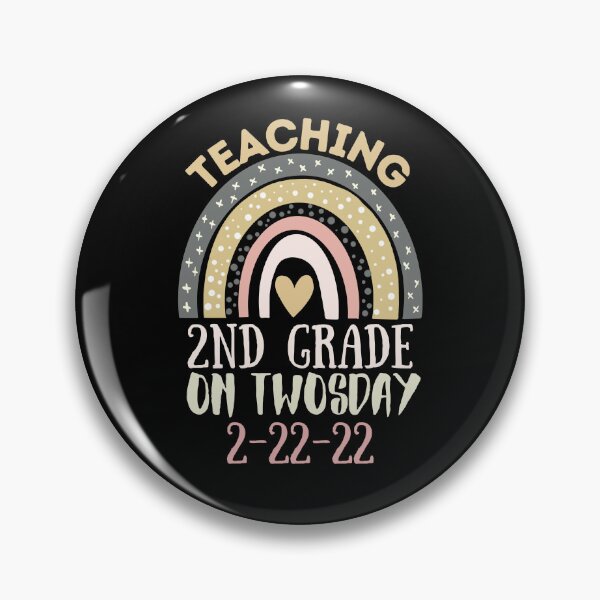 Item preview, Teaching 2nd Grade On Twosday 2-22-22 designed and sold by Kezichy.