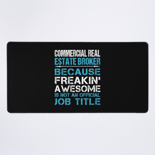 Item preview, Commercial Real Estate Broker T Shirt - Freaking Awesome Job Gift Item Tee designed and sold by oetate4774.