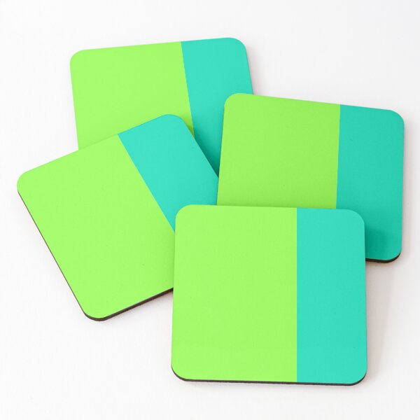Item preview, Colour Block Therapy - Offset Meridian : Absinthe/Teal designed and sold by Spannerbagface.