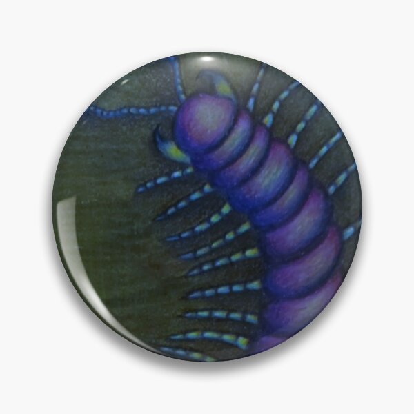 Item preview, Centipede in cool tone designed and sold by eldergrape.