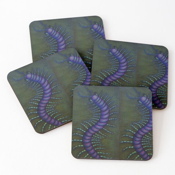 Item preview, Centipede in cool tone designed and sold by eldergrape.
