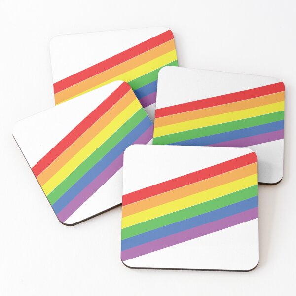Item preview, Contemporary Diagonal Rainbow designed and sold by KateChurches.