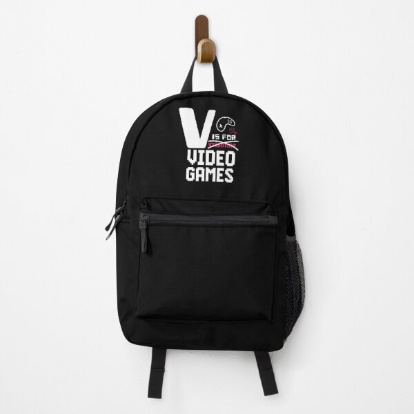 Item preview, v is for video games funny valentines day gamer designed and sold by TRIMERCH.
