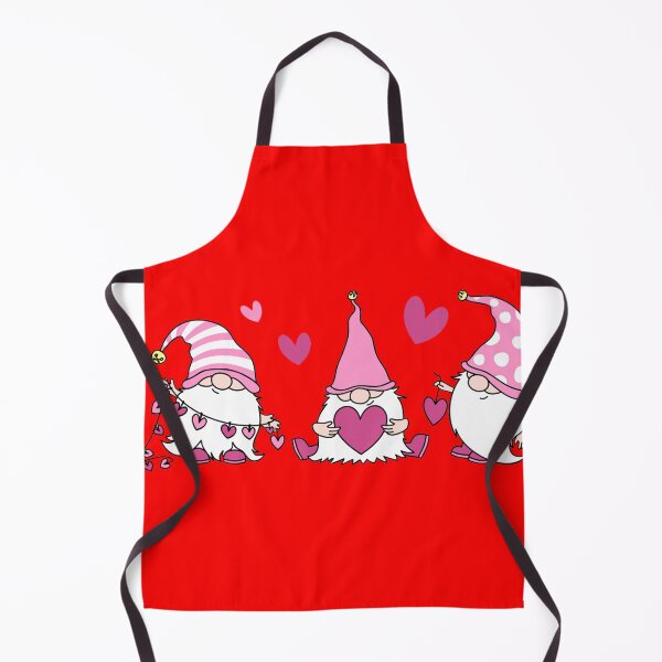 Item preview, Gnome Happy Valentine's Day - Pink Valentine Gnome With Hearts Clipart designed and sold by flashdeals70.