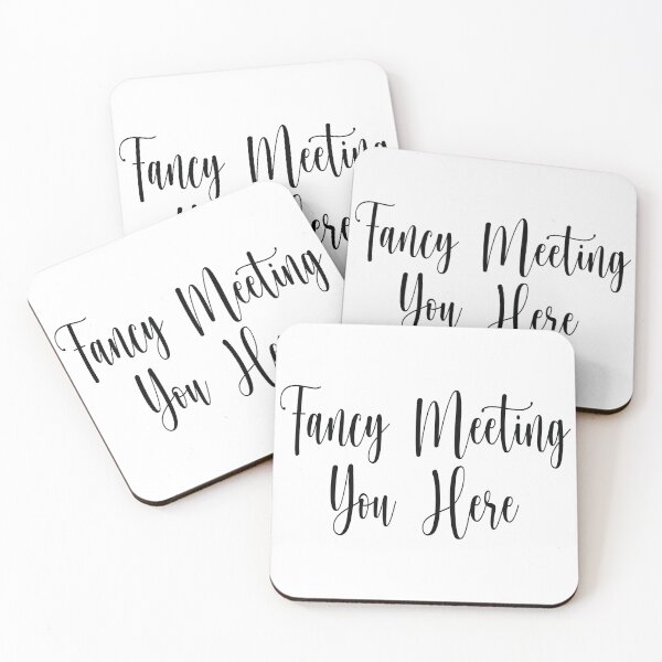 Item preview, Fancy Meeting You Here designed and sold by shotofash.