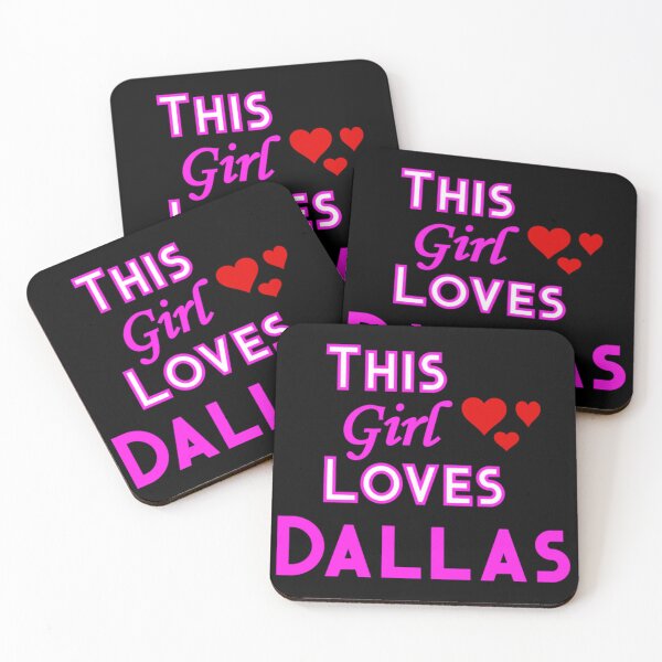 Item preview, This Girl Loves Dallas designed and sold by Helenacornelis.