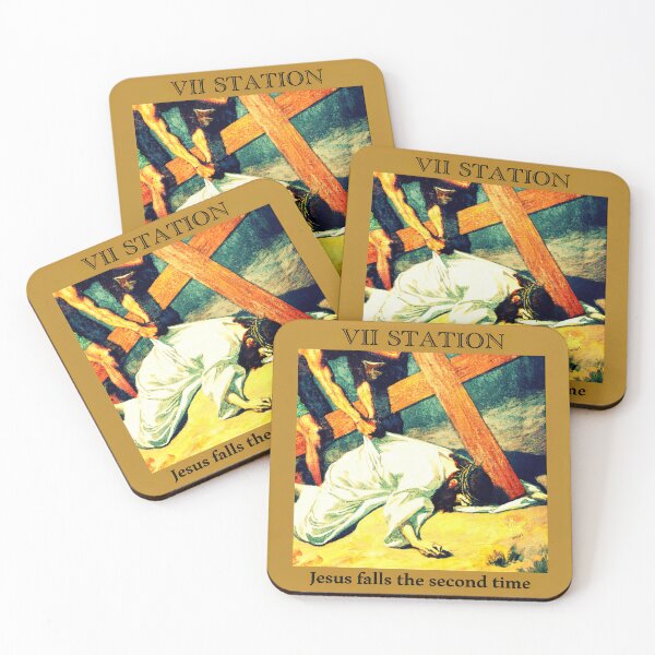 Item preview, Stations of the Cross -  Via Crucis #7 of 15 designed and sold by hispanicworld.