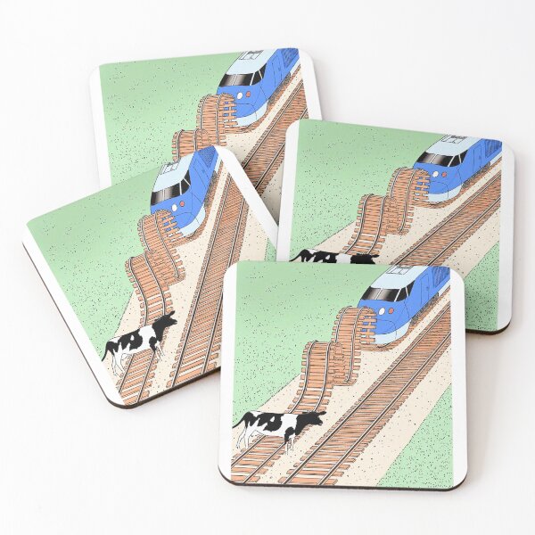 Item preview, guy billout Train Classic Poster designed and sold by caiahs.