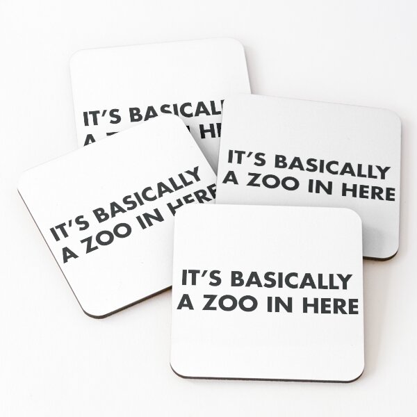 Item preview, It's Basically A Zoo In Here designed and sold by shotofash.