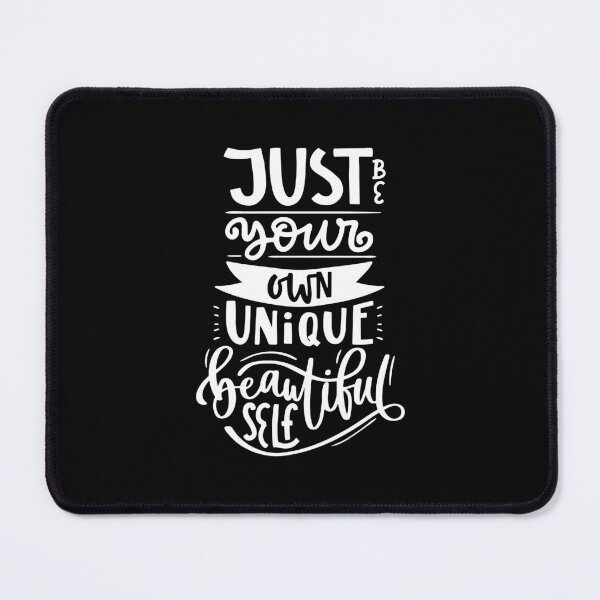 Item preview, Positive Quotes - Just be your own unique beautiful self designed and sold by ZafranOnline.