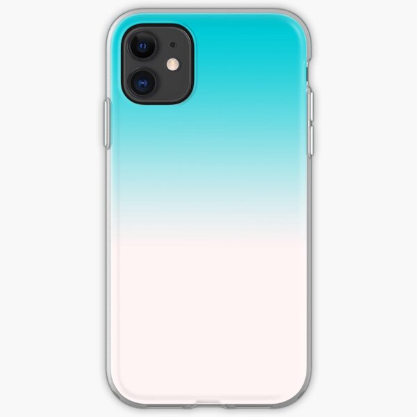 Ombre in Blue iPhone Soft Case
