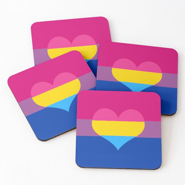 Item preview, Bisexual Panromantic Pride Flag designed and sold by DarkVulpine.