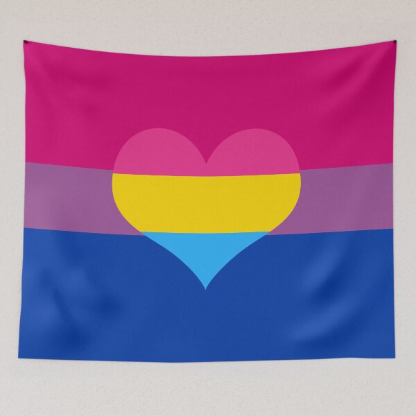 Item preview, Bisexual Panromantic Pride Flag designed and sold by DarkVulpine.