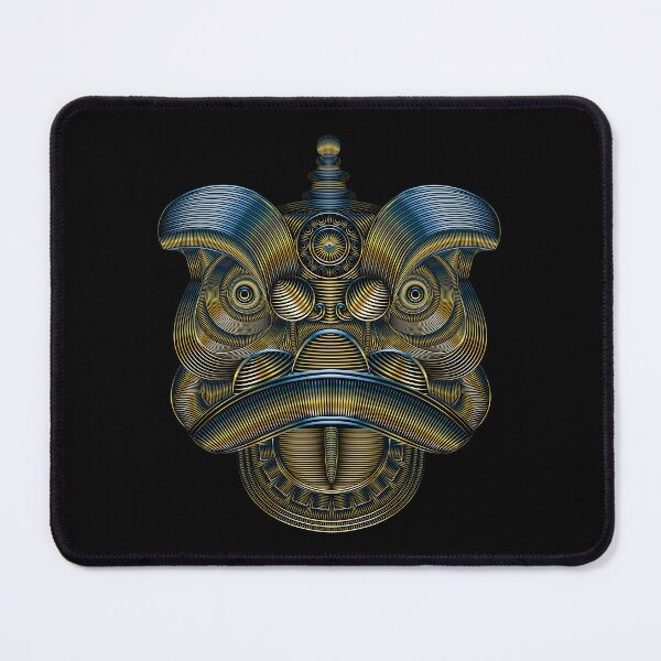 Item preview, Colored Chrome Lion Dance Head  designed and sold by hockeng.