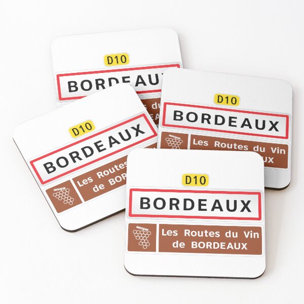 Item preview, Route du Vin de Bordeaux French Road Sign designed and sold by travelwitheric.