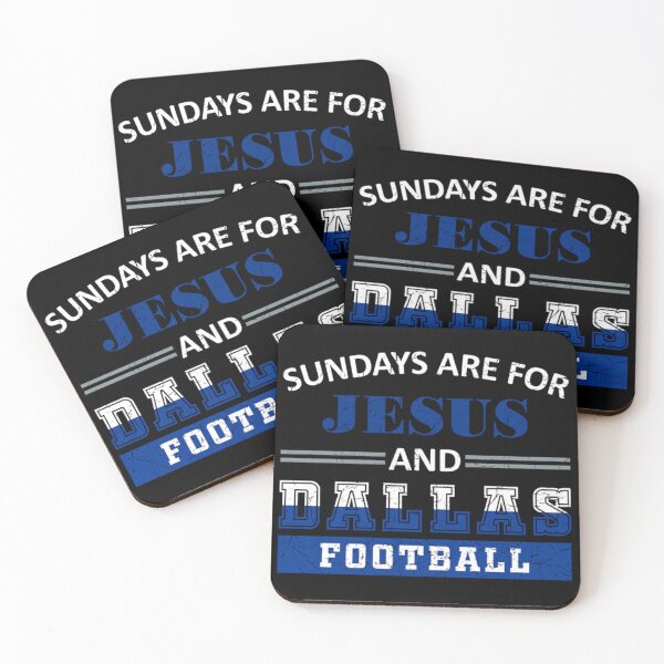 Item preview, Sundays Are For Jesus and Dallas Football designed and sold by Helenacornelis.