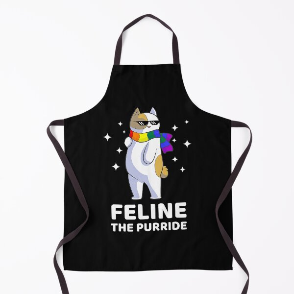 Item preview, Feline The Purride LGBT Gay Pride Cat designed and sold by andrewbrian.