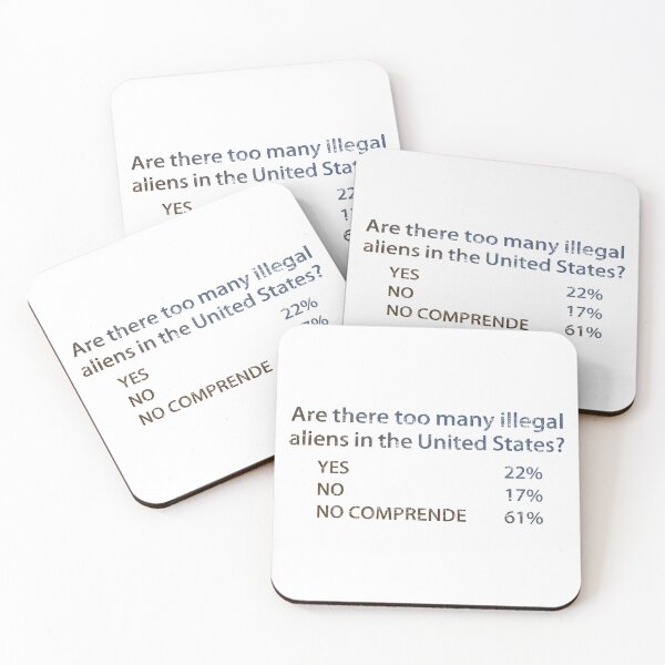 Item preview, Illegal Aliens in United States designed and sold by GalacticAmateur.