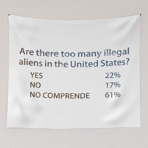 Item preview, Illegal Aliens in United States designed and sold by GalacticAmateur.