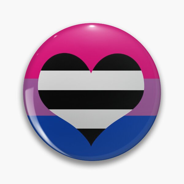 Item preview, Bisexual Heteroromantic Pride Flag designed and sold by DarkVulpine.