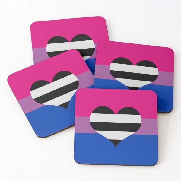 Item preview, Bisexual Heteroromantic Pride Flag designed and sold by DarkVulpine.