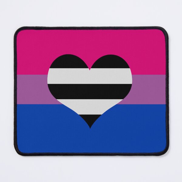 Item preview, Bisexual Heteroromantic Pride Flag designed and sold by DarkVulpine.