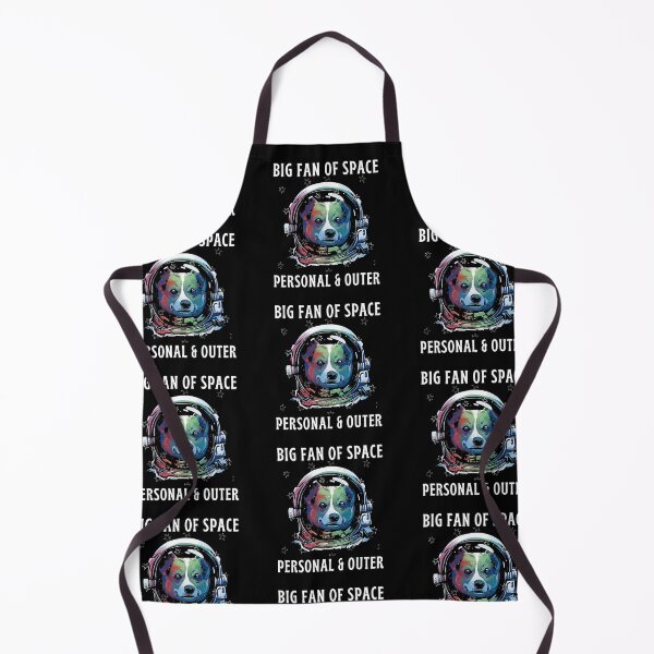 Item preview, Big Fan of Space, Personal and Outer, Funny Gifts for Introverts, Rainbow Corgi in Space Design designed and sold by Auntieck.
