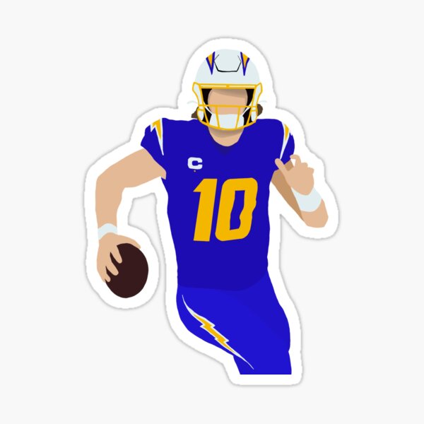 Justin Herbert Sticker for Sale by ScottHarmon