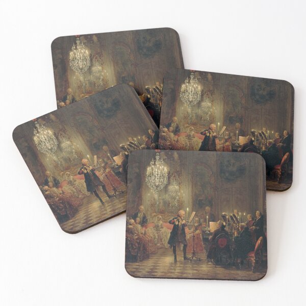 Item preview, Adolph von Menzel's A Flute Concert of Frederick the Great at Sanssouci 1852 designed and sold by mosfunky.
