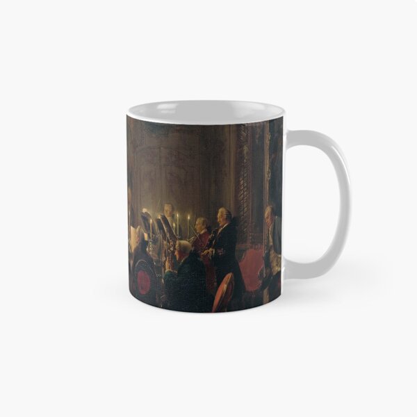 Item preview, Adolph von Menzel's A Flute Concert of Frederick the Great at Sanssouci 1852 designed and sold by mosfunky.