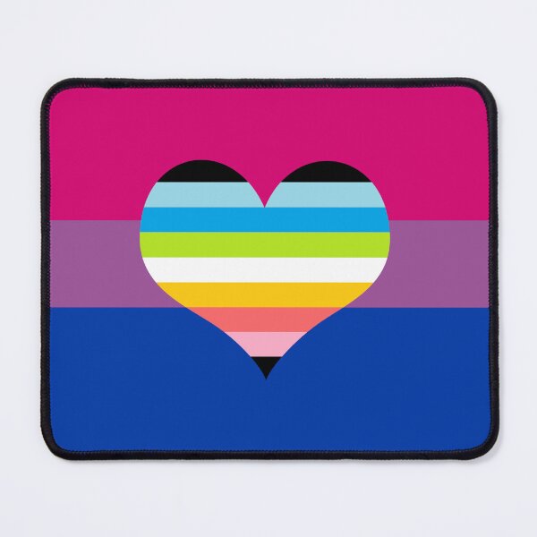 Item preview, Bisexual Queerromantic Pride Flag designed and sold by DarkVulpine.