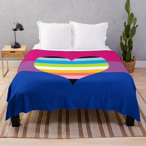 Item preview, Bisexual Queerromantic Pride Flag designed and sold by DarkVulpine.