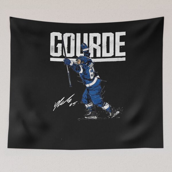 Item preview, Yanni Gourde for Tampa Bay Lightning fans Essential T-Shirt.png designed and sold by MichaelClevenr.