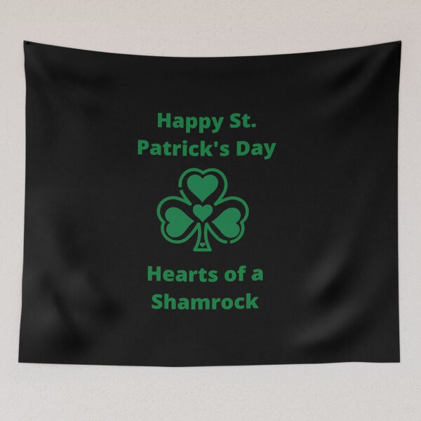 Item preview, Happy St. Patrick's Day Hearts of a Shamrock designed and sold by teewearstyle.