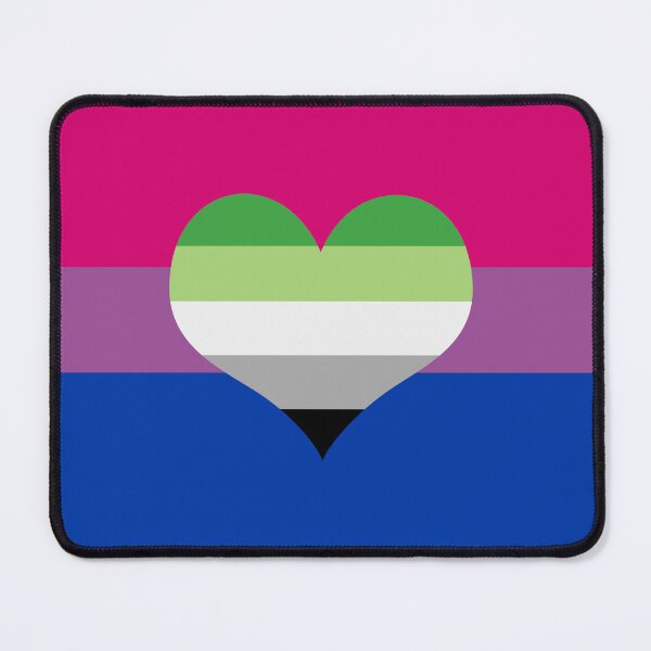 Item preview, Bisexual Aromantic Pride Flag designed and sold by DarkVulpine.