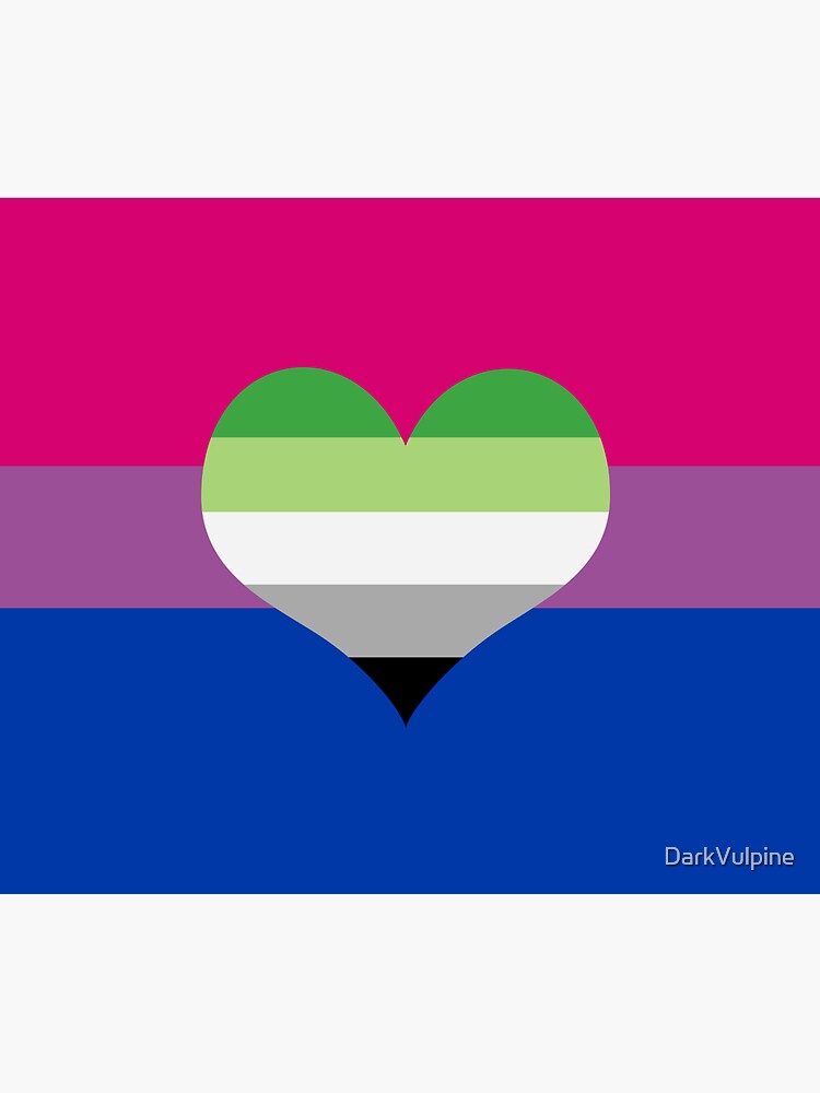 Bisexual Aromantic Pride Flag Sticker For Sale By Darkvulpine Redbubble 8761