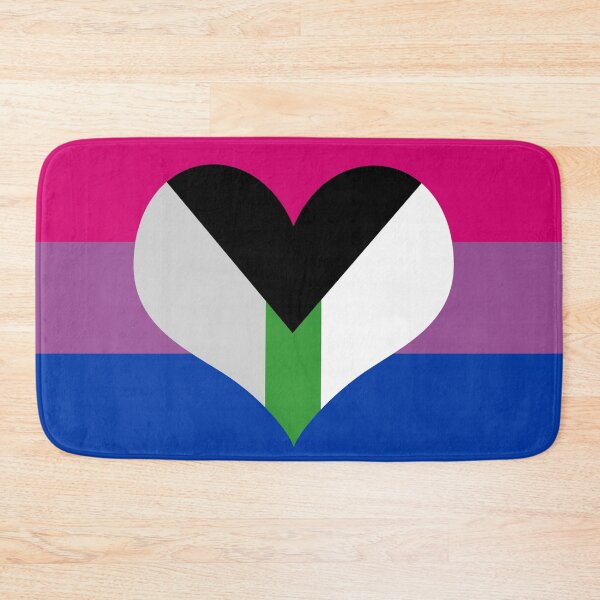 Item preview, Bisexual Demiromantic Pride Flag designed and sold by DarkVulpine.