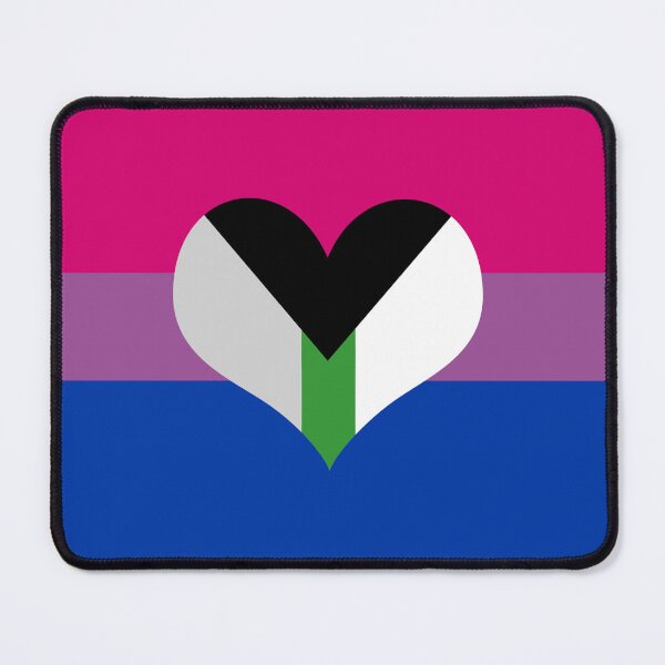 Item preview, Bisexual Demiromantic Pride Flag designed and sold by DarkVulpine.