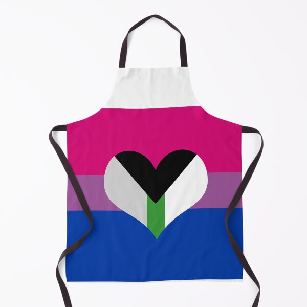 Item preview, Bisexual Demiromantic Pride Flag designed and sold by DarkVulpine.