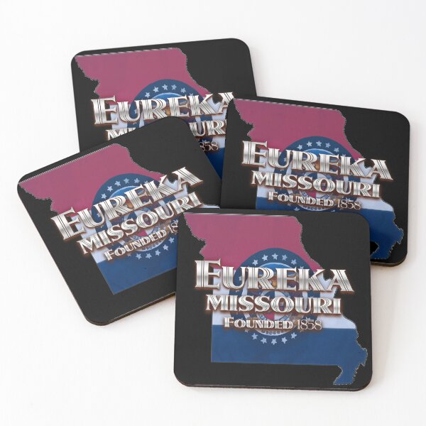 Item preview, Eureka, MO Founded Retro [Silver] designed and sold by 314Store.