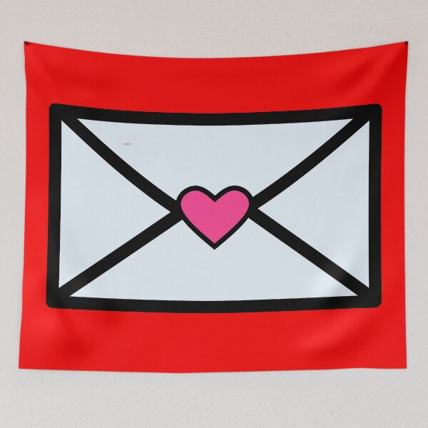 Item preview, Heart Envelope (Pink) designed and sold by nklange240.